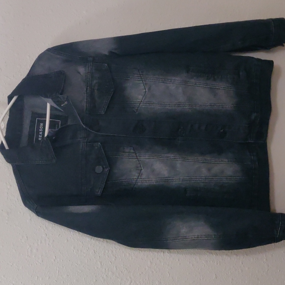 Reason Jean Jacket Size Medium - image 3